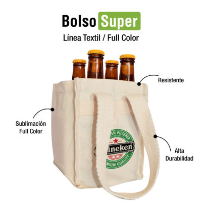 BOLSO SUPER BOTELLAS