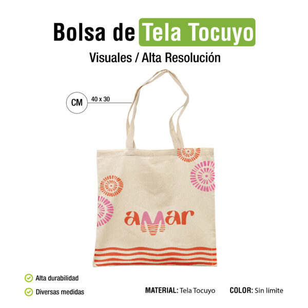 BOLSA TOCUYO DOBLE ASA - Imagen 2