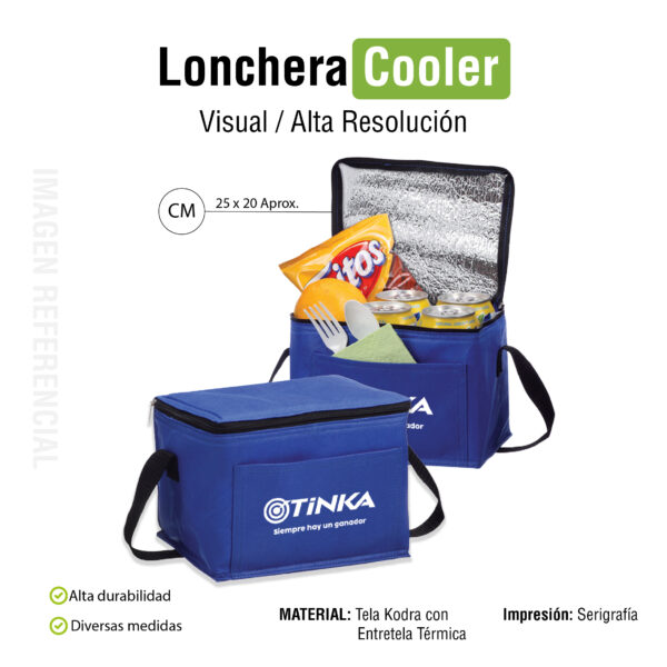 LONCHERA SIX COOLER TERMICA - Imagen 2