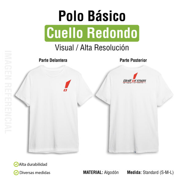 POLO PUBLICITARIO BASICO - Imagen 2