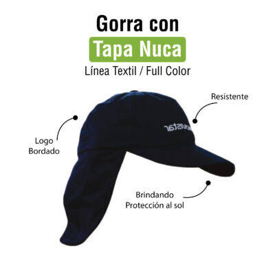 GORRA GRIFERO CON TAPANUCA
