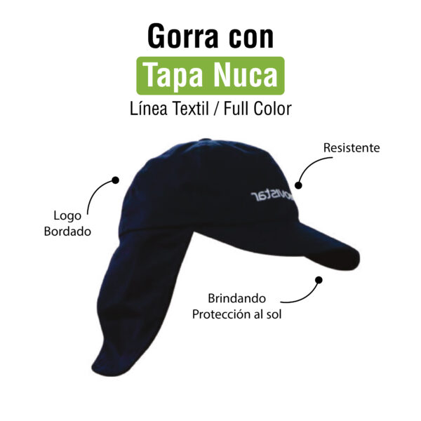 GORRA GRIFERO CON TAPANUCA