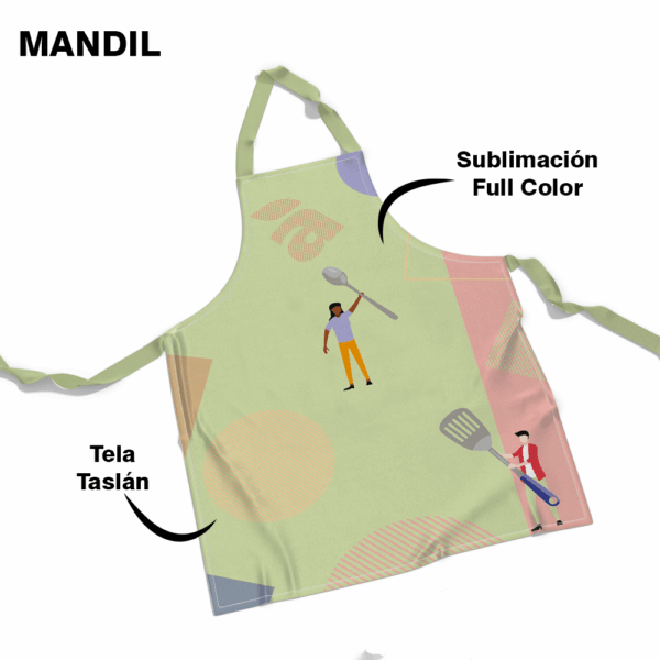 MANDIL TASLAN - Imagen 2
