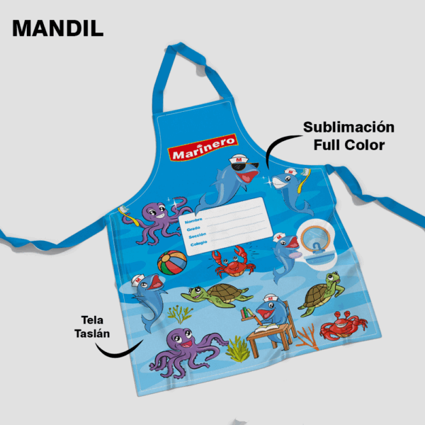 MANDIL TASLAN - Imagen 3