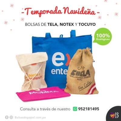 Bolsas de Tela, Notex y Tocuyo