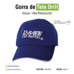 GORRA DRILL PUBLICITARIA - Imagen 2
