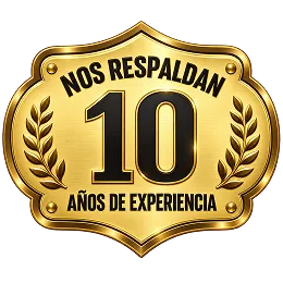 10 años de experiencia