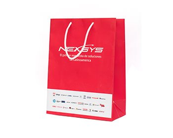 Bolsa de papel plastificada para diversos productos